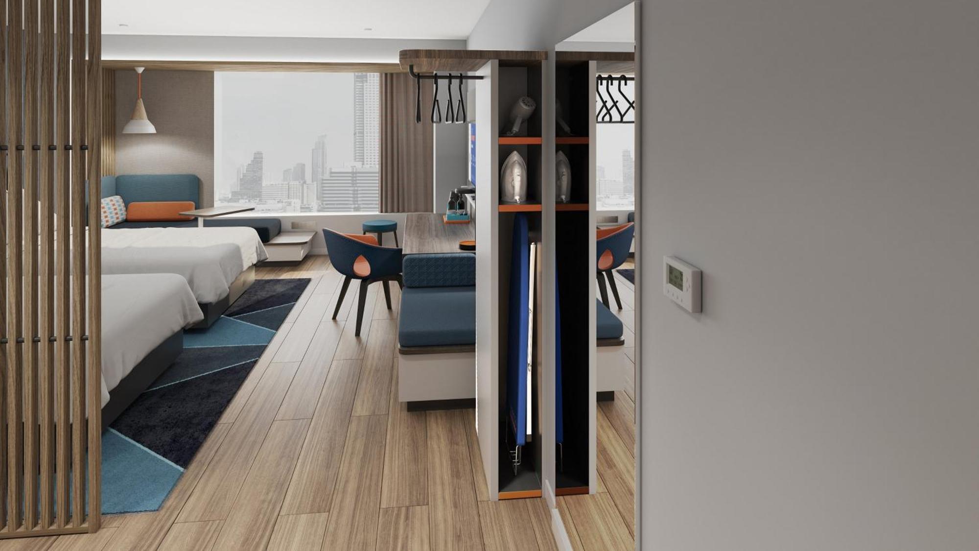 Holiday Inn Express Qingdao Shibei By Ihg Exteriör bild