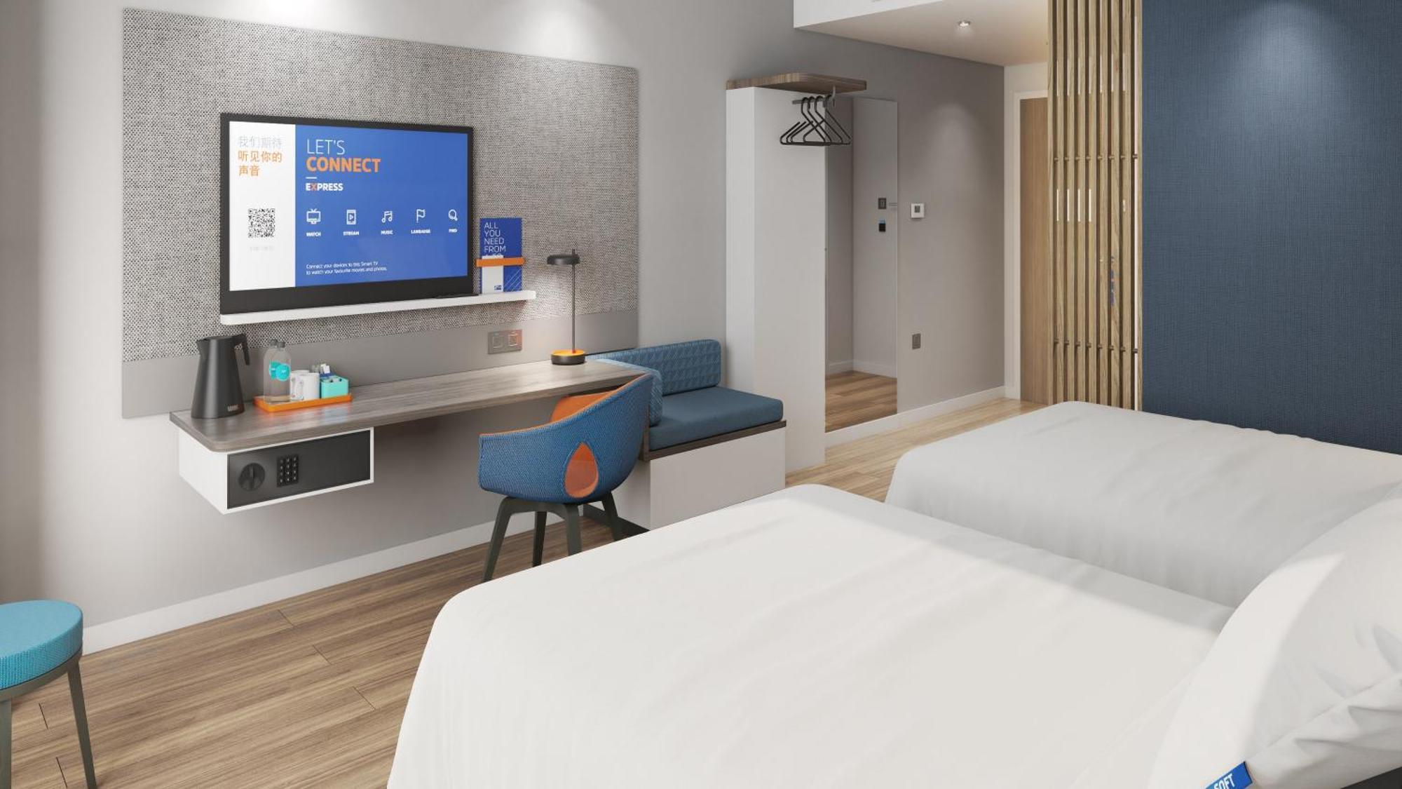 Holiday Inn Express Qingdao Shibei By Ihg Exteriör bild