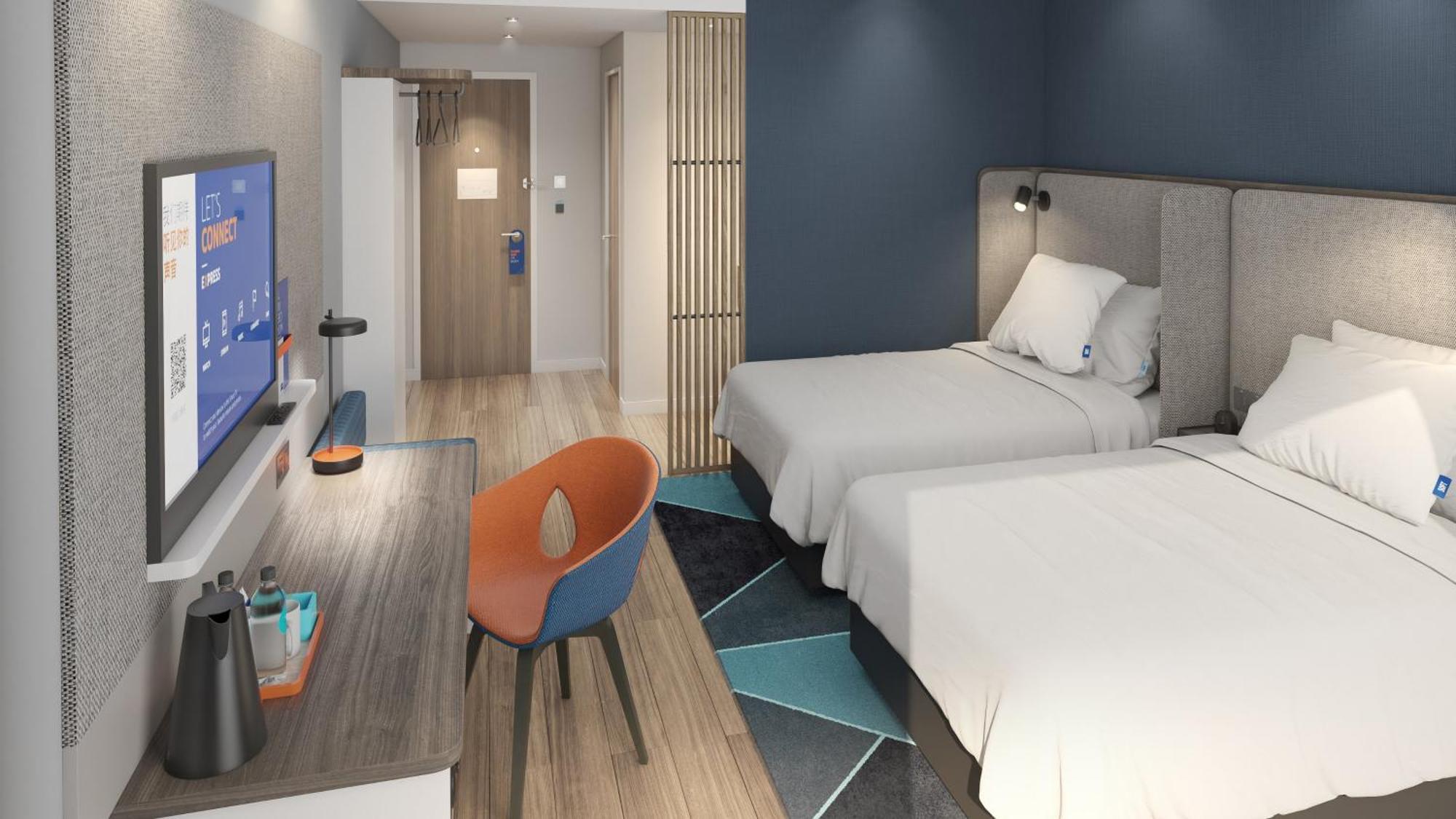 Holiday Inn Express Qingdao Shibei By Ihg Exteriör bild